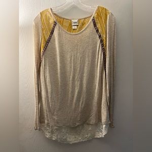 Long Sleeve, Lace back, Long Sleeve Top